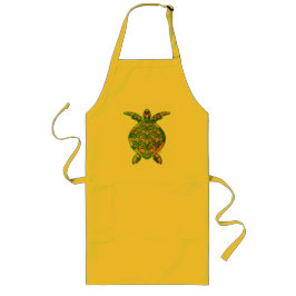 Delantal Largo Tortuga de cosecha clásica