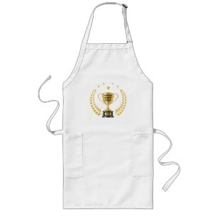 Delantal Largo Trofeo Personalizado 'El Chef Más o Menos del Mund