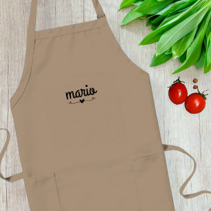 Delantal Largo Unisex cooking apron, Adjustable apron