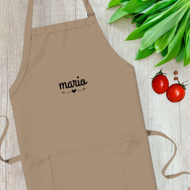 Delantal Largo Unisex cooking apron, Adjustable apron (Subido por el creador)