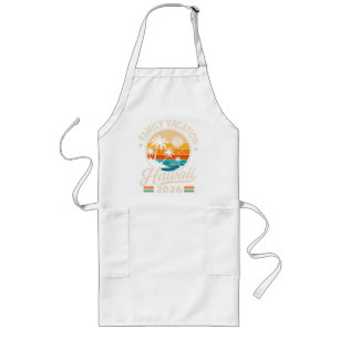 Delantal Largo Vacaciones Familiares Hawaii 2026