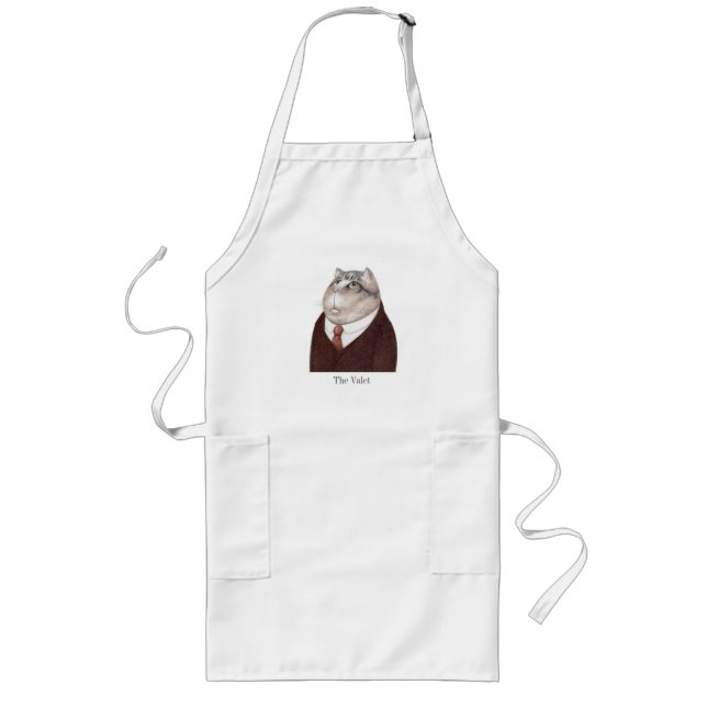 Delantal Largo VALET CAT Long Apron (Frente)