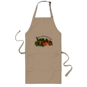Delantal Largo Verduras orgánicas