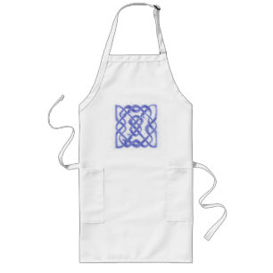 Delantal Largo VIOLET CELTIC KNOT Long Apron