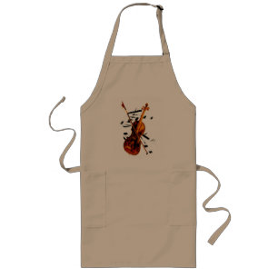 Delantal Largo Violin Apron