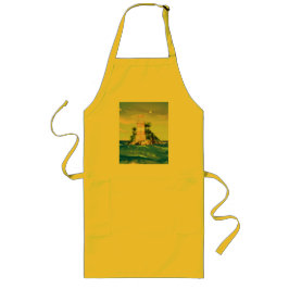 Delantal Largo Vista de los océanos