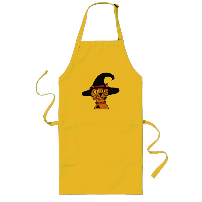 Delantal Largo Witch Kitty (Frente)