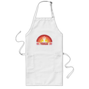 Delantal Largo Yoga Yoga Yogi Lotus Flor