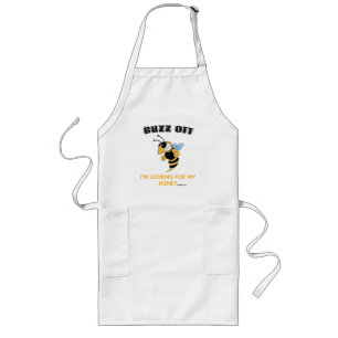 Delantal Largo Zumbido apagado estoy buscando mi miel