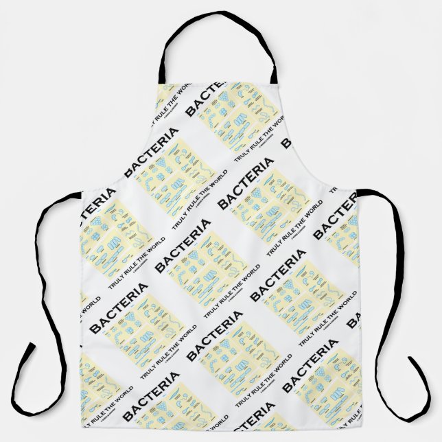 Delantal Las bacterias verdaderamente gobiernan la morfolog (Anverso)