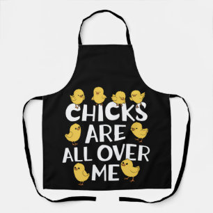 Delantal Las Chicas Están Por Todas Partes En Mí Divertida 