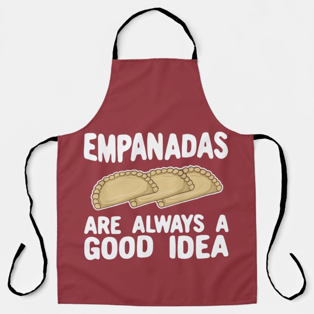 Delantal Las Empanadas Son Siempre Una Buena Idea De Camise (Anverso)