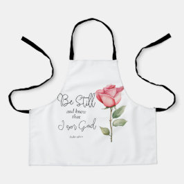 Delantal Las escrituras permanezcan y sepan que soy Dios fl