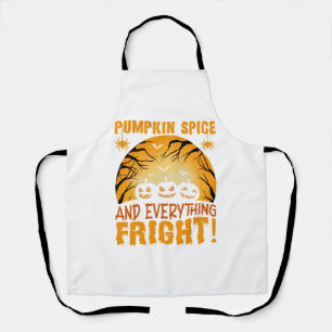 Delantal Las especias de calabaza y todo lo sucio