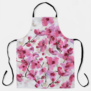 Delantal Las Flores De Cerezo Rosa No Tienen Maravilla.
