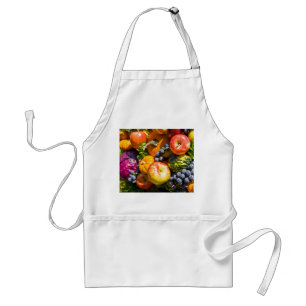 Delantal Las frutas y verduras abundantes