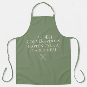 Delantal Las Mejores Conversaciones