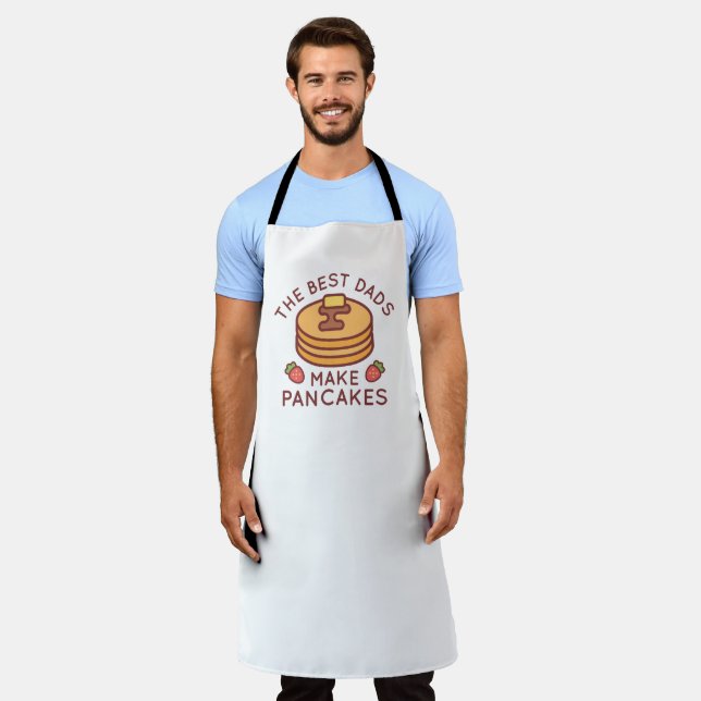 Delantal Las mejores dads hacen panqueques (Gastado)