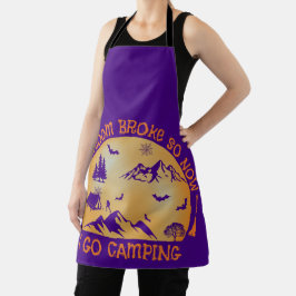 Delantal Las Mujeres Halloween Se Rompió Mi Cuarto Así Que 