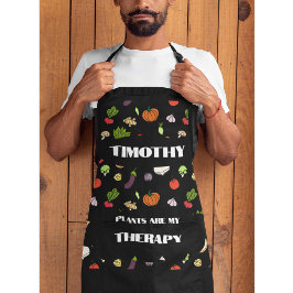 Delantal Las plantas son mi Apron Terapéutico
