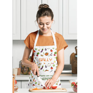 Delantal Las plantas son mi Apron Terapéutico