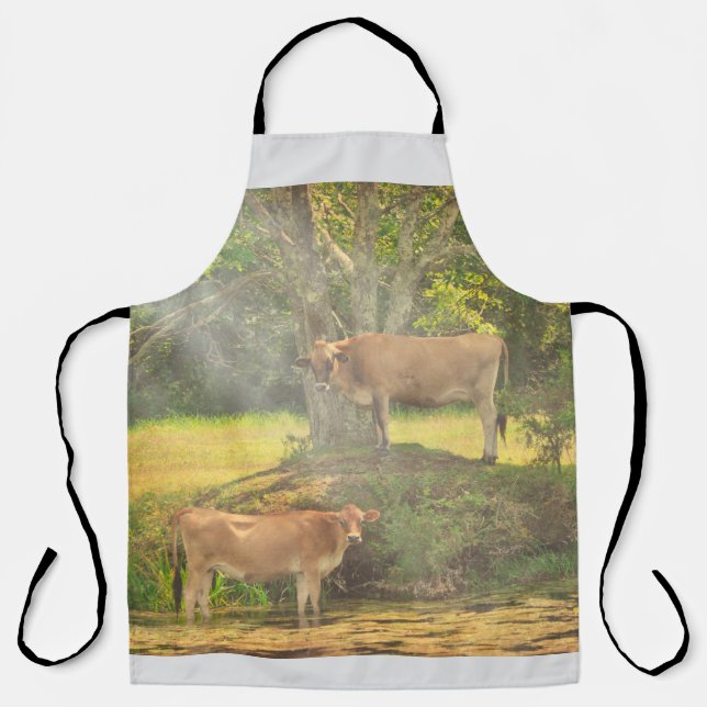 Delantal Las vacas se enfrían (Anverso)