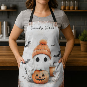 Delantal Las vibraciones con sabor a especias de calabaza p