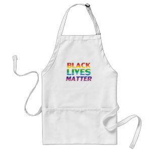 Delantal Las vidas negras importan, orgullo lgbt lgbtq arco