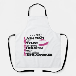 Delantal Lash Tech Graduation Eyelash Technician