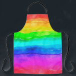 Delantal Lavado de pintura de acuarela<br><div class="desc">Lavado de pintura de acuarela</div>