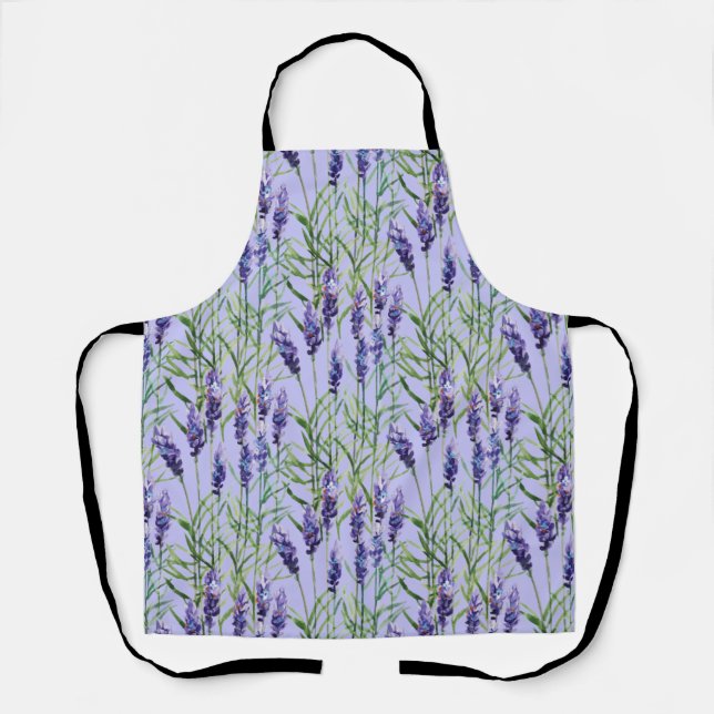 Delantal Lavanda, jardinería (Anverso)