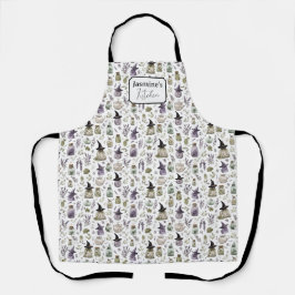 Delantal Lavanda Personalizada y Botica