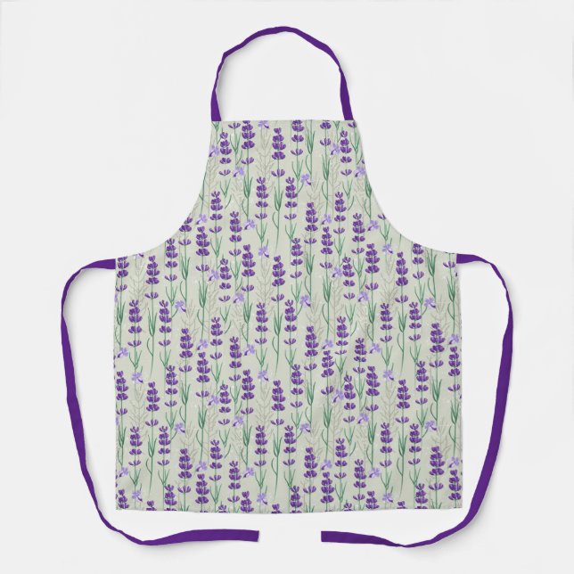 Delantal Lavender Purple Apron (Anverso)