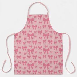 Delantal Lazos de tulipán de moda rosa en boho chic rosa