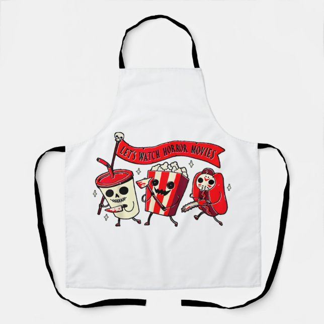 Delantal Lazy Halloween Vestimenta a las mujeres hombres as (Anverso)