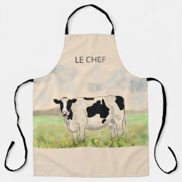 Delantal Le Chef Cow Apron