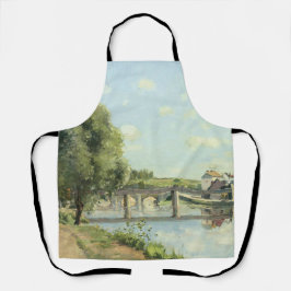 Delantal Le Pont Du Chemin De Fer Camille Pissarro