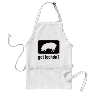 Delantal Lechon conseguido - negro