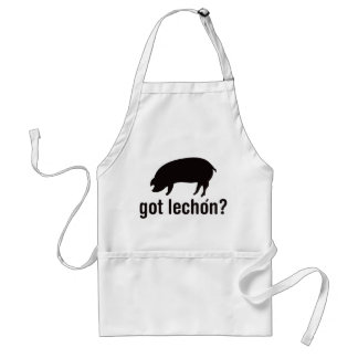 Delantal Lechon conseguido - negro básico