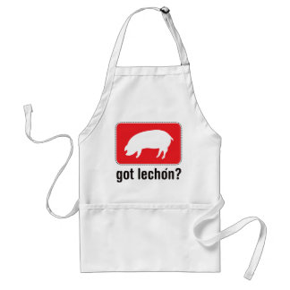 Delantal Lechon conseguido - rojo