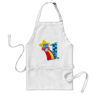 Delantal Lechuza de primer cumpleaños