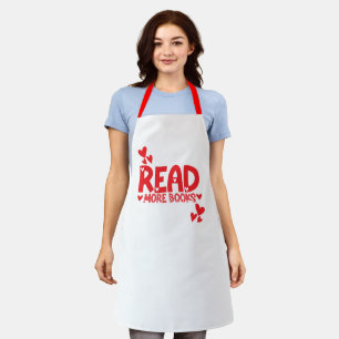 Delantal Lectura de libros Amor 