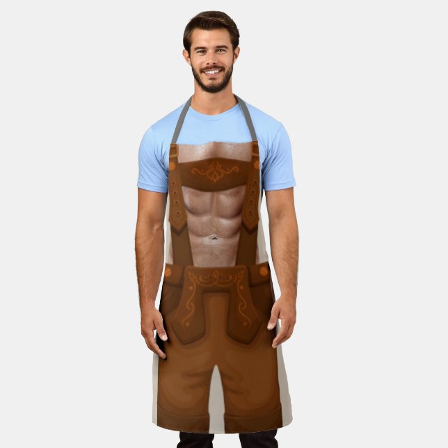 Delantal Lederhosen caliente (Gastado)