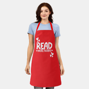 Delantal Leer libros amar