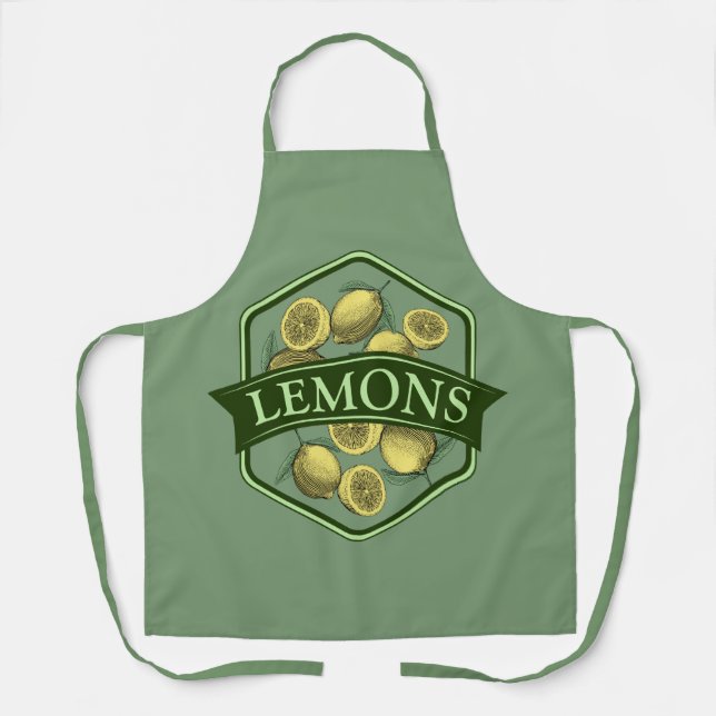 Delantal LEMON Apron - Personalizable (Anverso)
