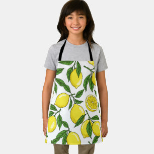 Delantal Lemon Botanless Seamless - Mano Derrada