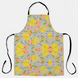 Delantal Lemones felices