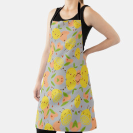 Delantal Lemones felices
