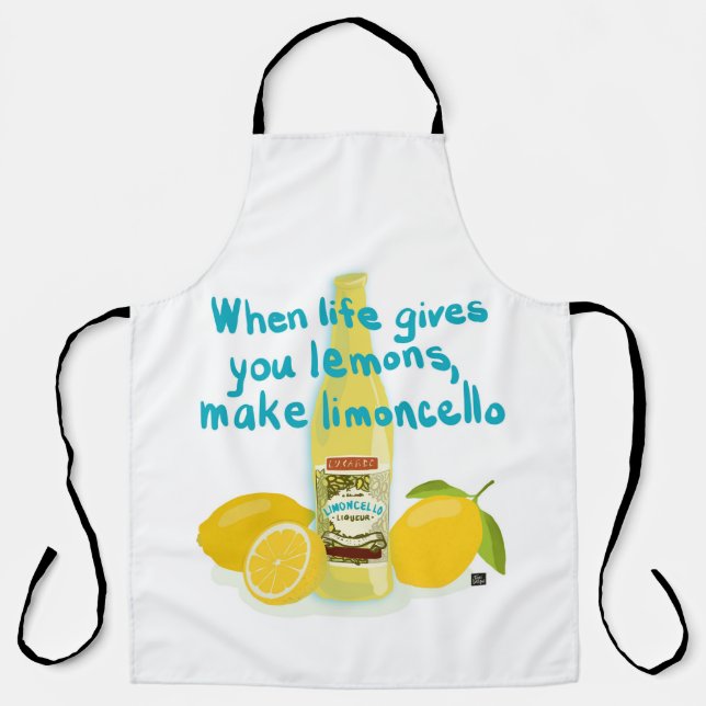 Delantal Lemons & Limoncello Acrylic Tray (Anverso)
