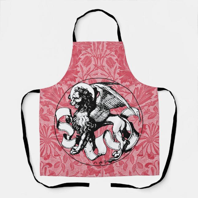 Delantal León alado del siglo XV en San Marcos (Anverso)